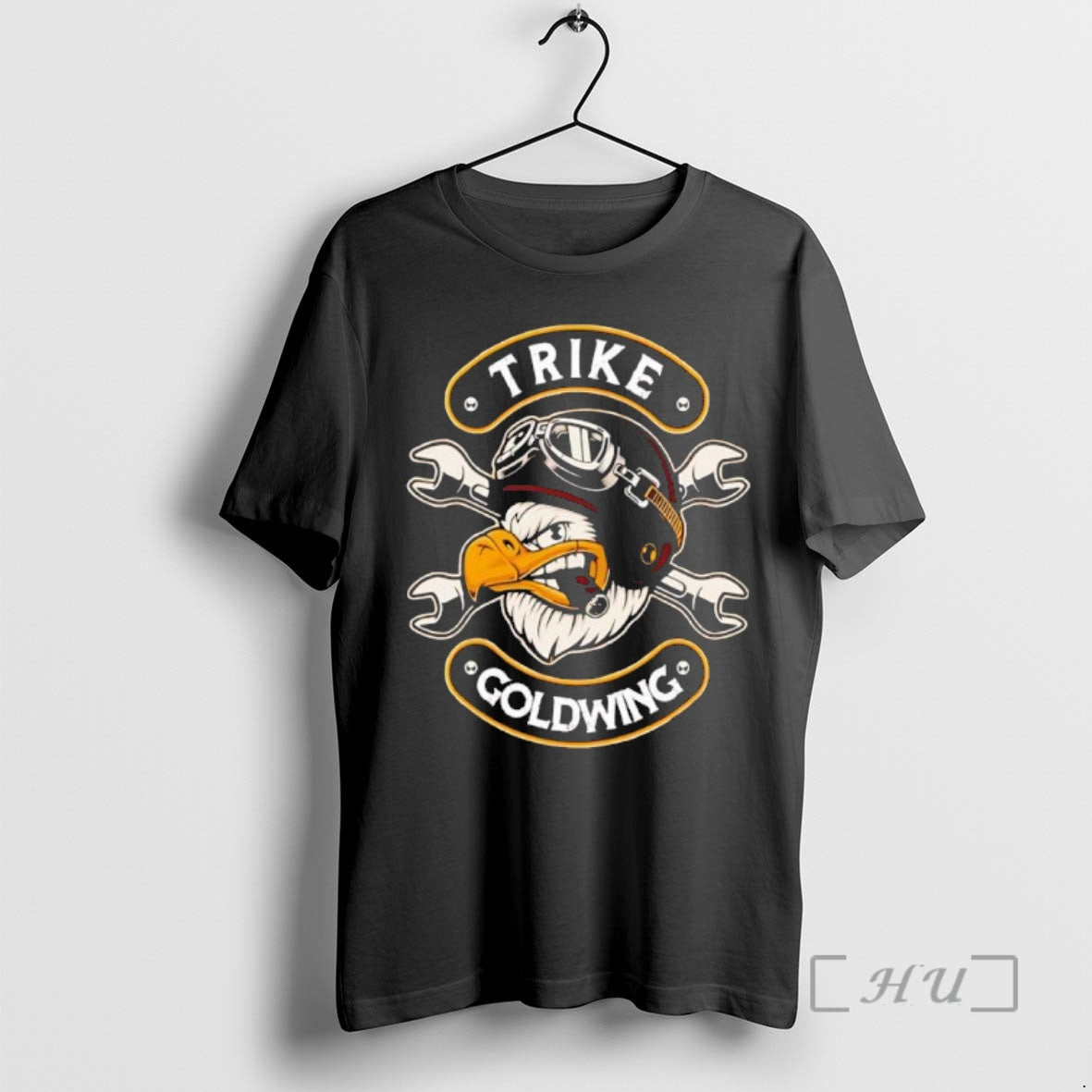 Trending Trike Goldwing Engels Logo Black T-Shirts, Hoodie, Sweatshirt | PopFlextees.com