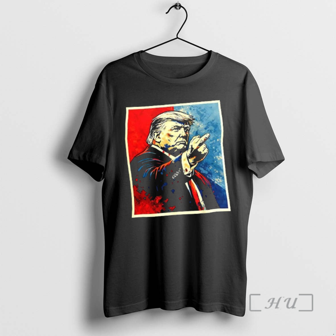 Trending Trump Middle Finger 2026 Hope Meme Vintage T-Shirts, Hoodie, Sweatshirt | PopFlextees.com