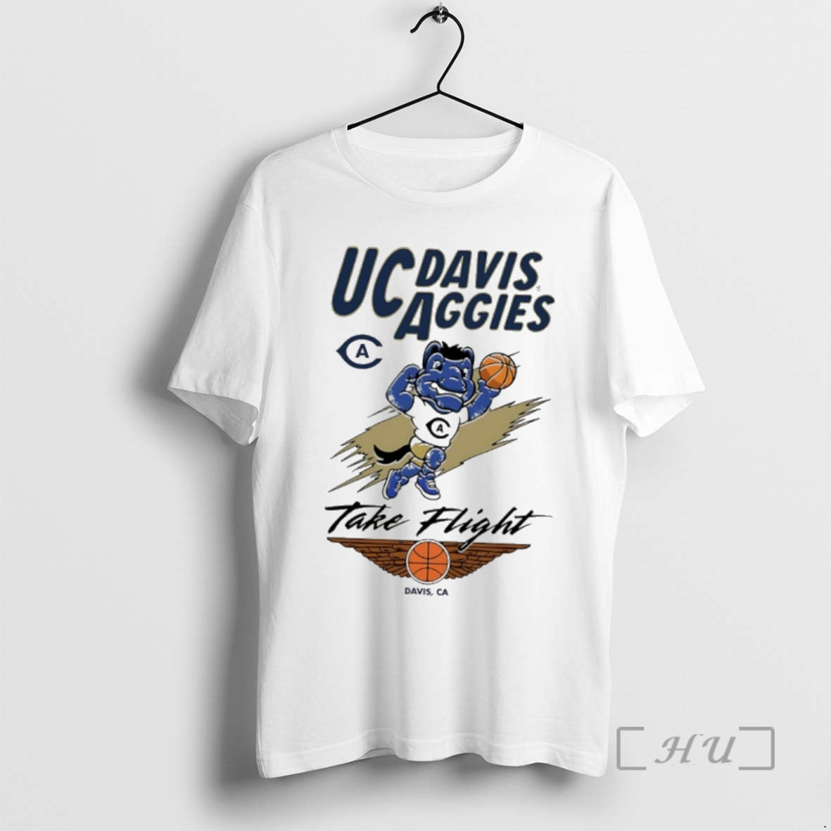 Trending Uc Davis Aggies Basketball Take Flight Mascot T-Shirts, Hoodie, Sweatshirt