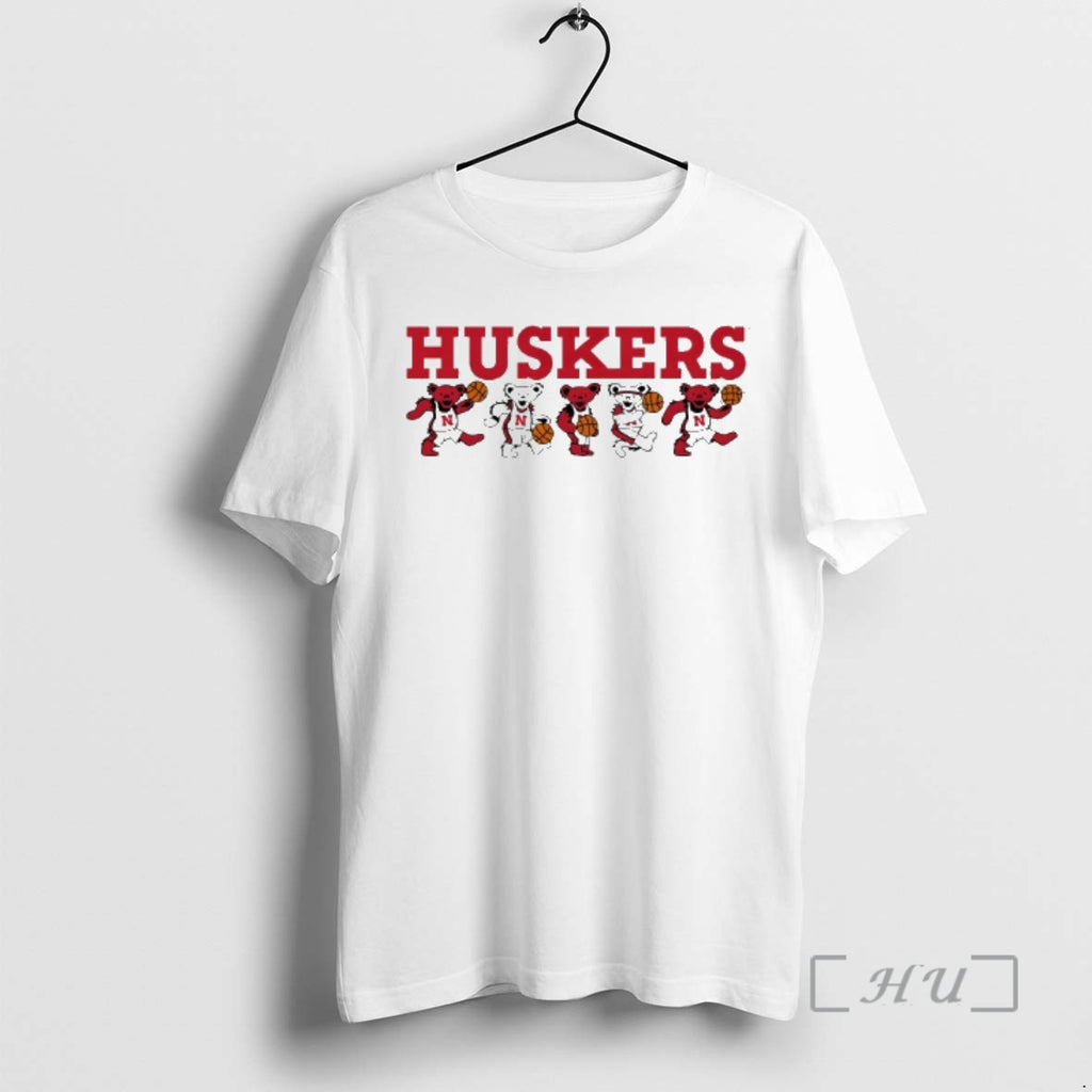 Trending University Of Nebraska And The Grateful Dead Logo T-Shirts, Hoodie, Sweatshirt | PopFlextees.com