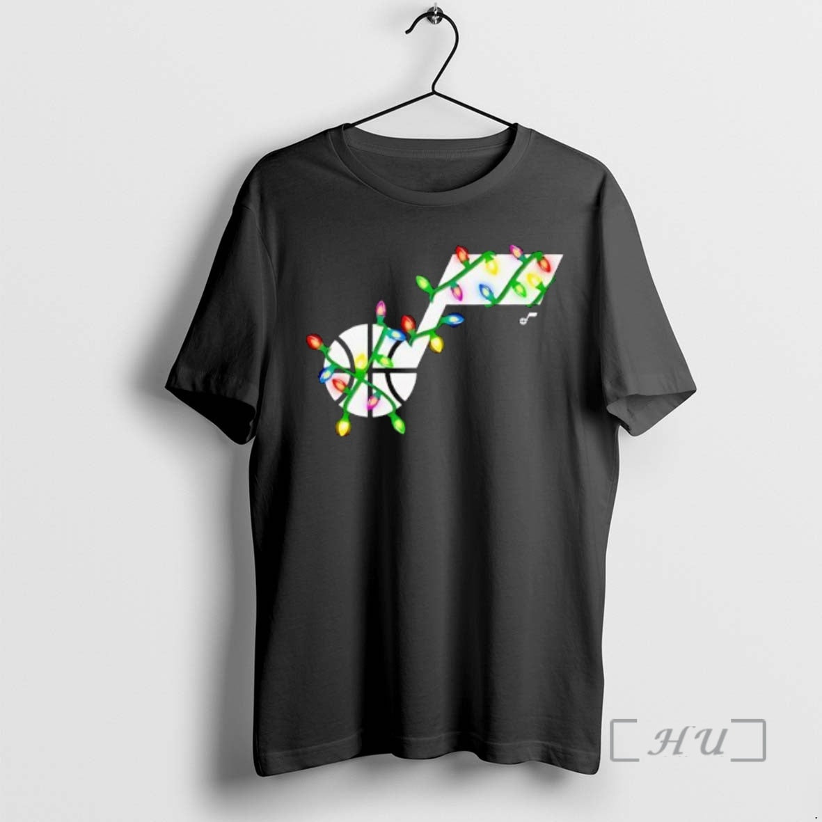 Trending Utah Jazz Logo Lights Merry T-Shirts, Hoodie, Sweatshirt