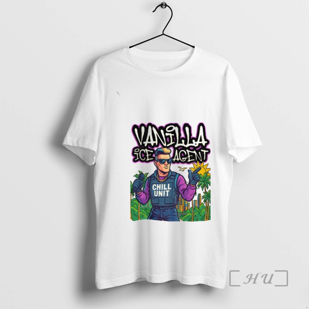 Trending Vanilla Ice Agent Chill Unit Meme Pop Culture Parody T-Shirts, Hoodie, Sweatshirt | PopFlextees.com