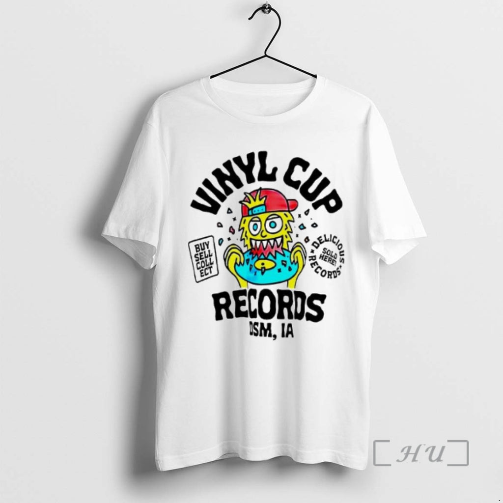 Trending Vinyl Cup Records Dsm Ia Buy Sell Coll Ect T-Shirts, Hoodie, Sweatshirt | PopFlextees.com