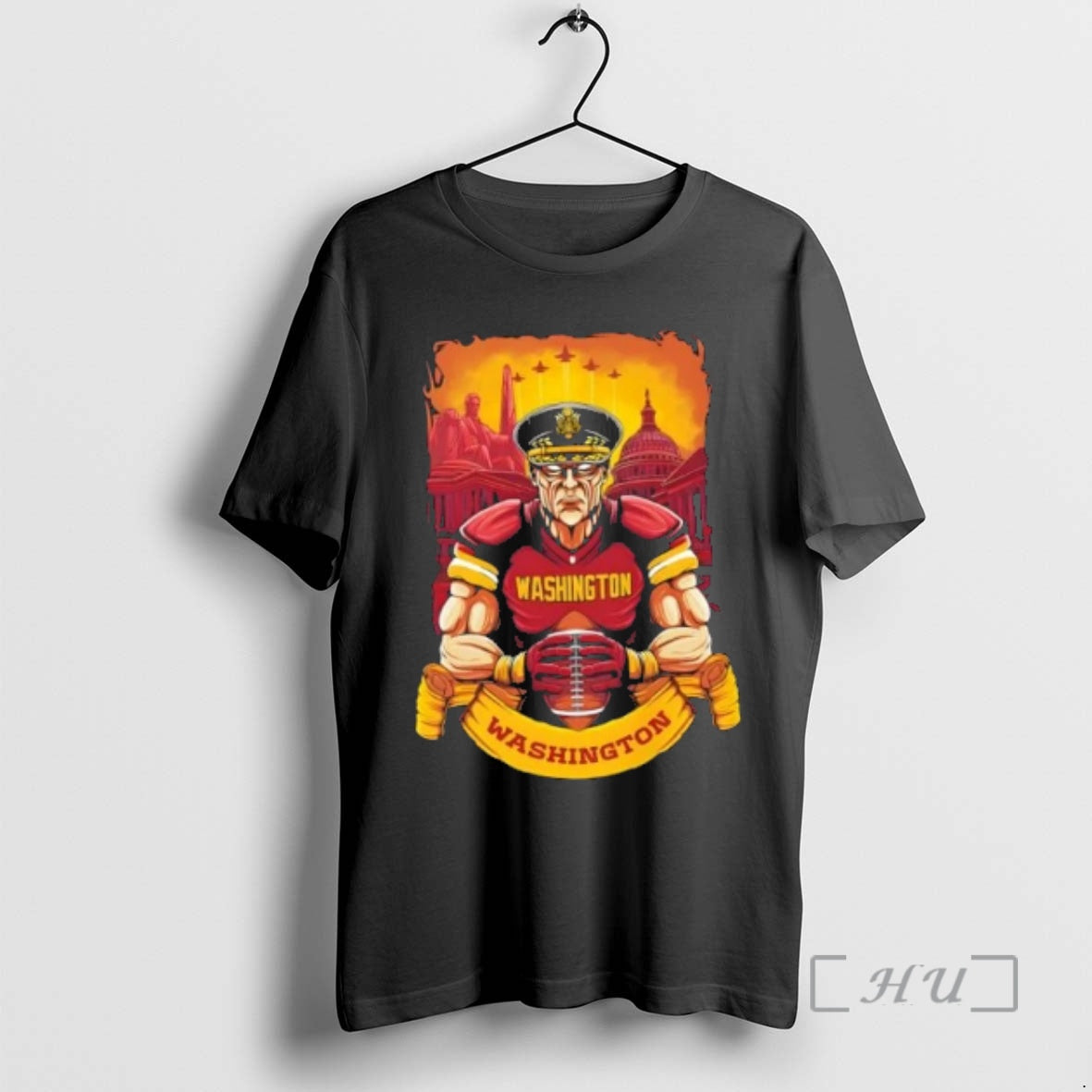 Trending Washington Commanders Football Mascot Hug The Ball T-Shirts, Hoodie, Sweatshirt | PopFlextees.com
