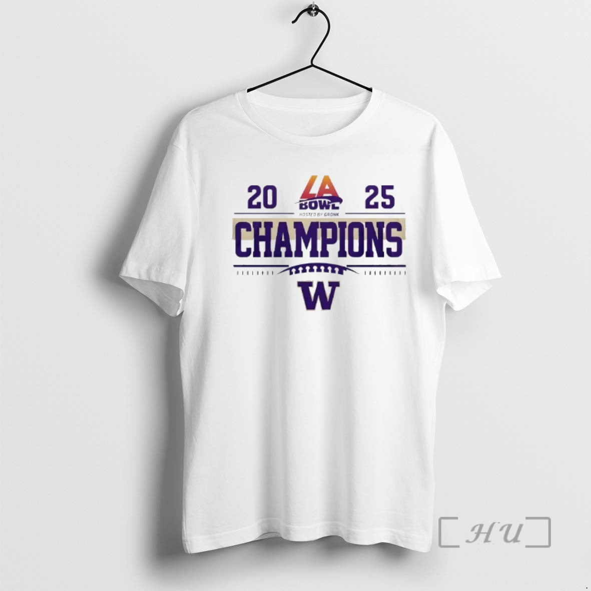 Trending Washington Huskies 2025 La Bowl Champions Logo T-Shirts, Hoodie, Sweatshirt | PopFlextees.com