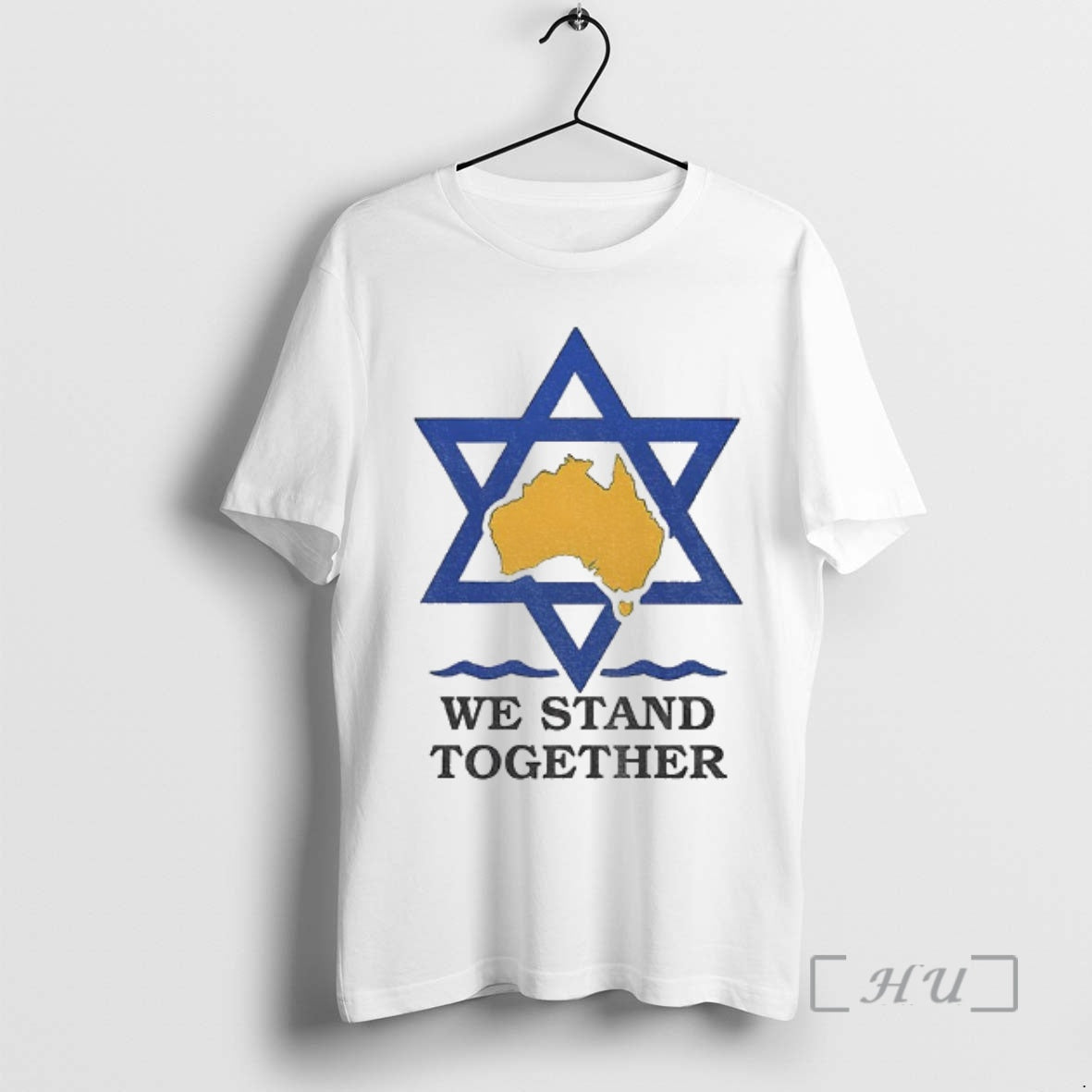 Trending We Stand Together With The Australian Jews T-Shirts, Hoodie, Sweatshirt | PopFlextees.com