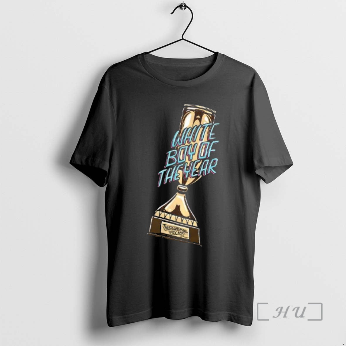 Trending White Boy Of The Year Underwhelming Podcast Trophy Logo T-Shirts, Hoodie, Sweatshirt | PopFlextees.com