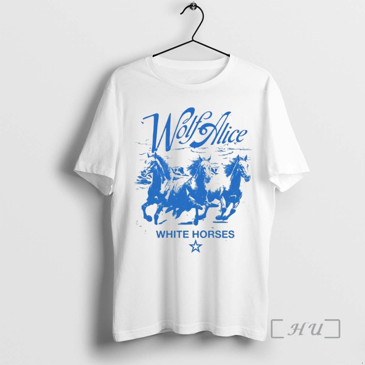 Trending Wolf Alice White Horses Circle T-Shirts, Hoodie, Sweatshirt | PopFlextees.com