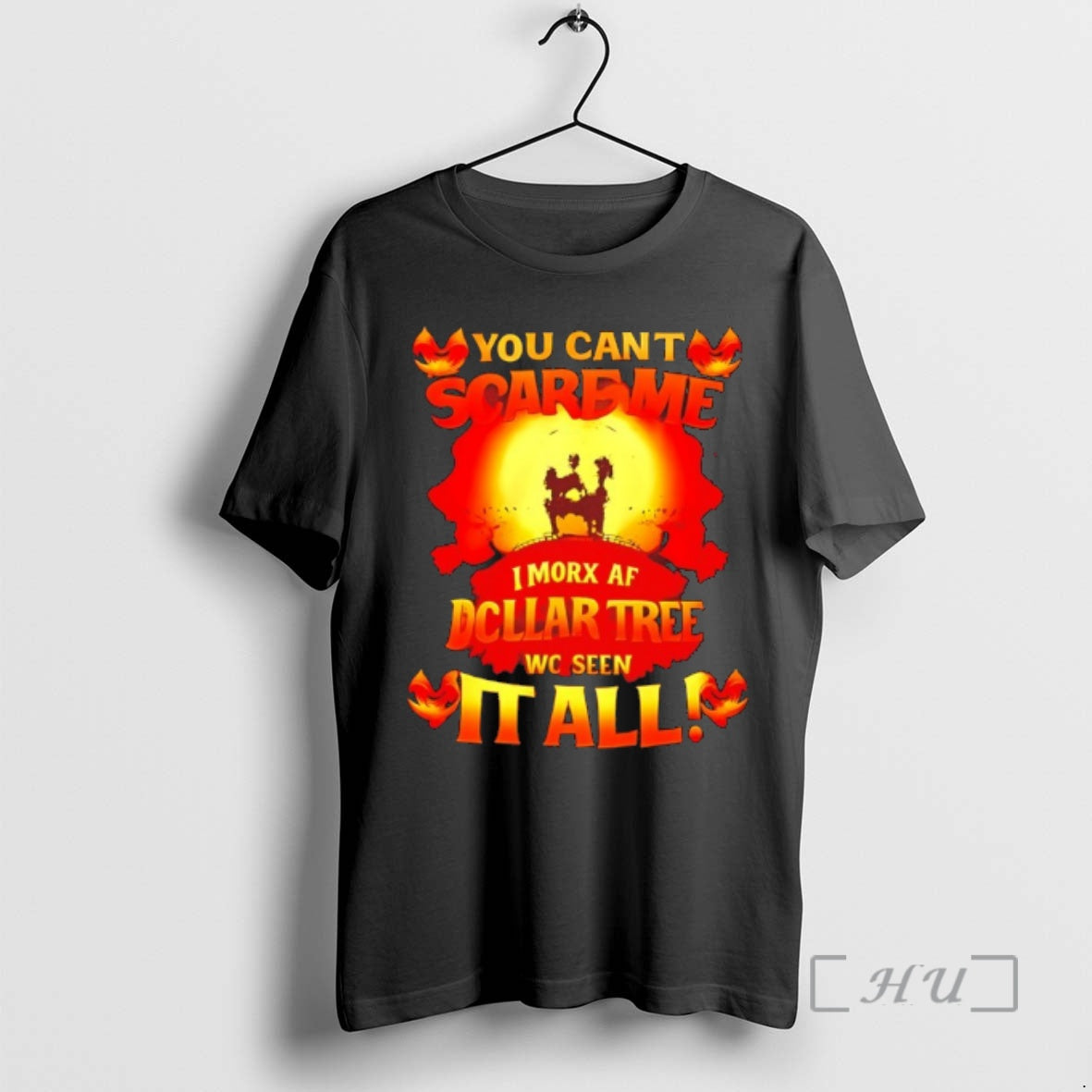 Trending You Cant Scare Me I Work At Dollar Tree Ive Seen It All Halloween T-Shirts, Hoodie, Sweatshirt | PopFlextees.com