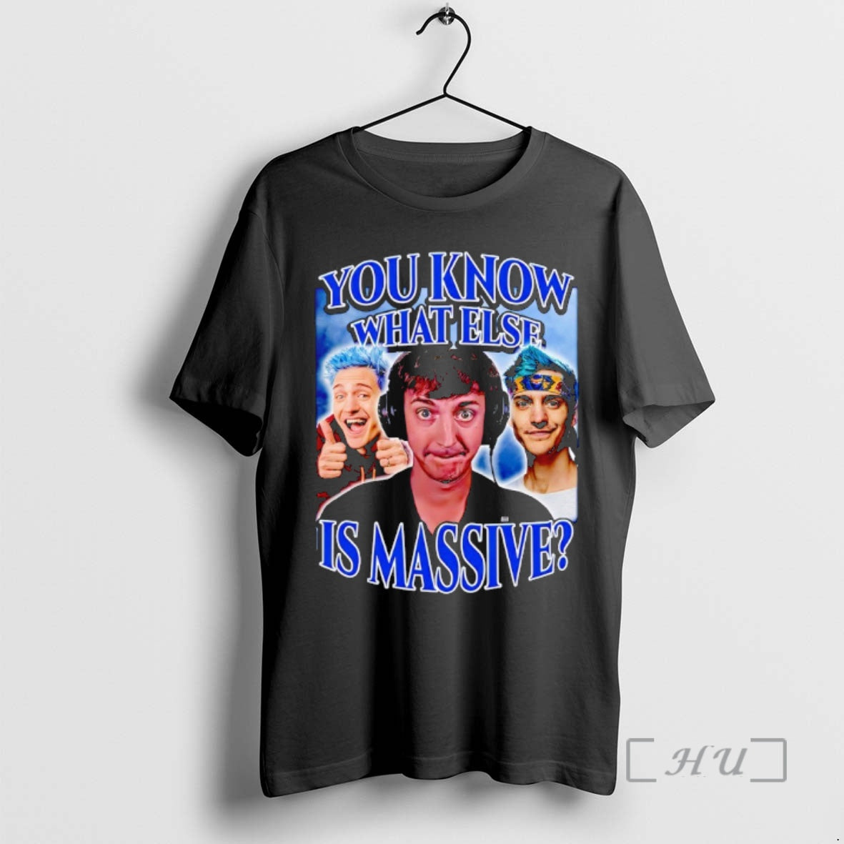 Trending You Know What Else Is Massive Ninja Low Taper Fade Premium T Shirts Sweater Hoodie, Sweatshirt | PopFlextees.com