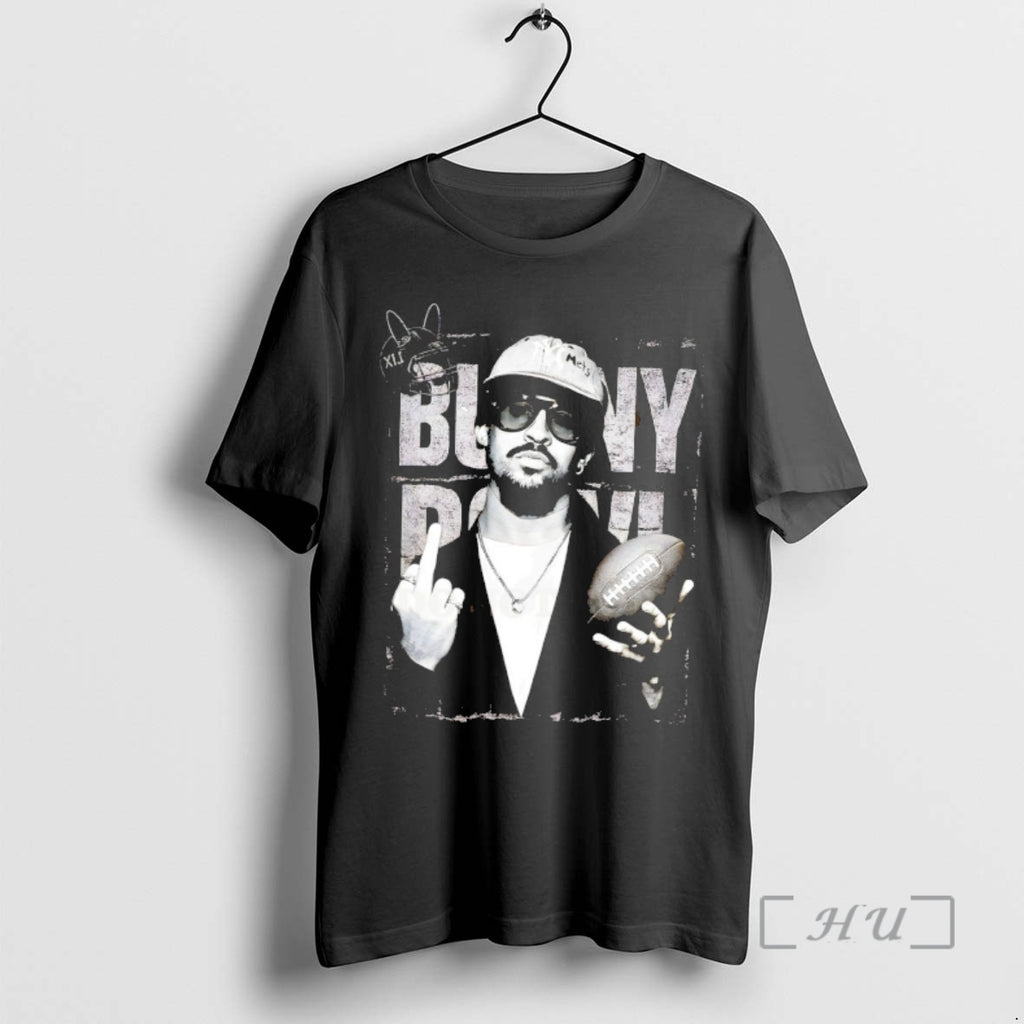 Trending Xsnnsvzd Bad Bunny Middle Finger Benito Bowl Puerto Rico 2026 Halftime Show Premium T-Shirts, Hoodie, Sweatshirt