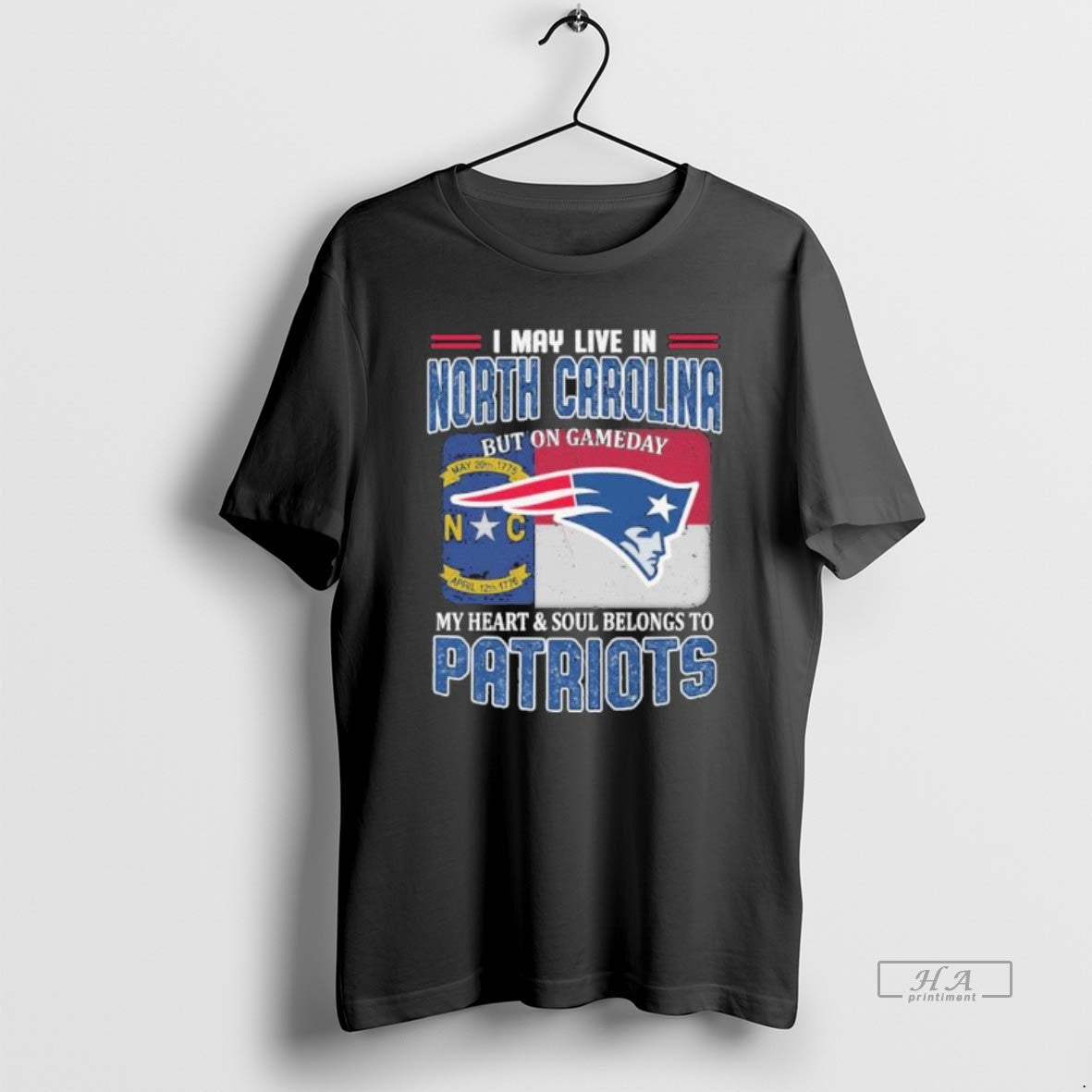 Trendy Official I May Live In North Carolina But On Game Day My Heart And T-Shirts, Hoodie, Sweatshirt | PopFlextees.com