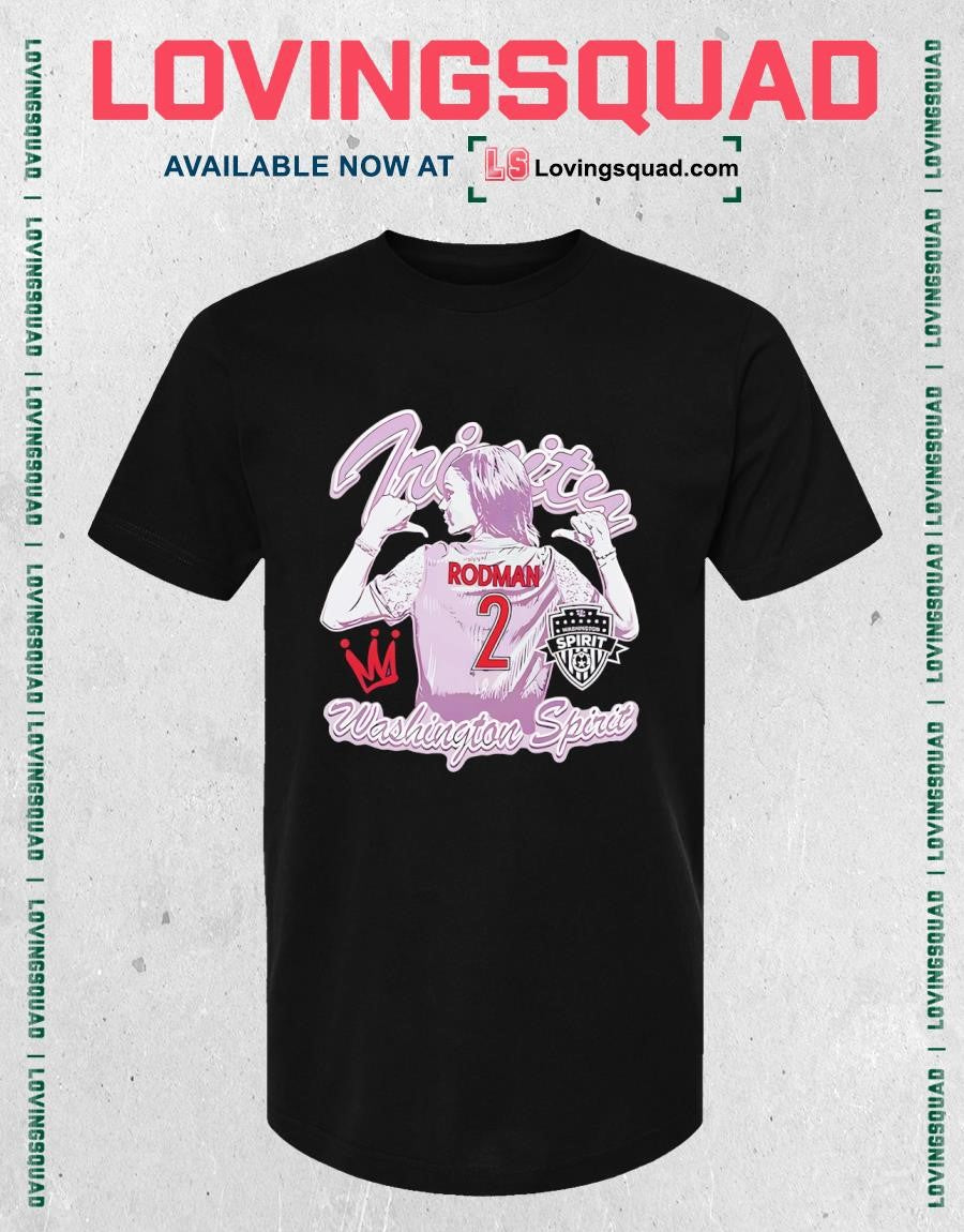 Trinity Rodman Washington Spirit Nwsl Mono Shirt