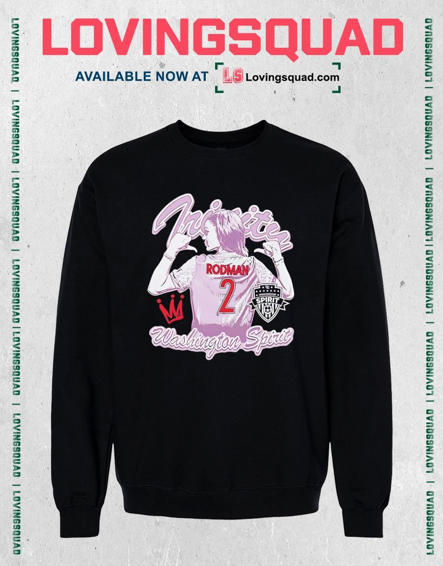 Trinity Rodman Washington Spirit Nwsl Mono Shirt