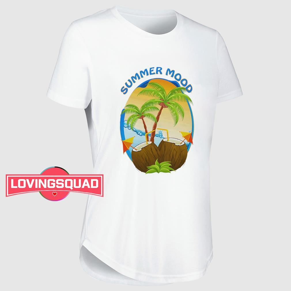 Tropical cocktail summer mood shirt