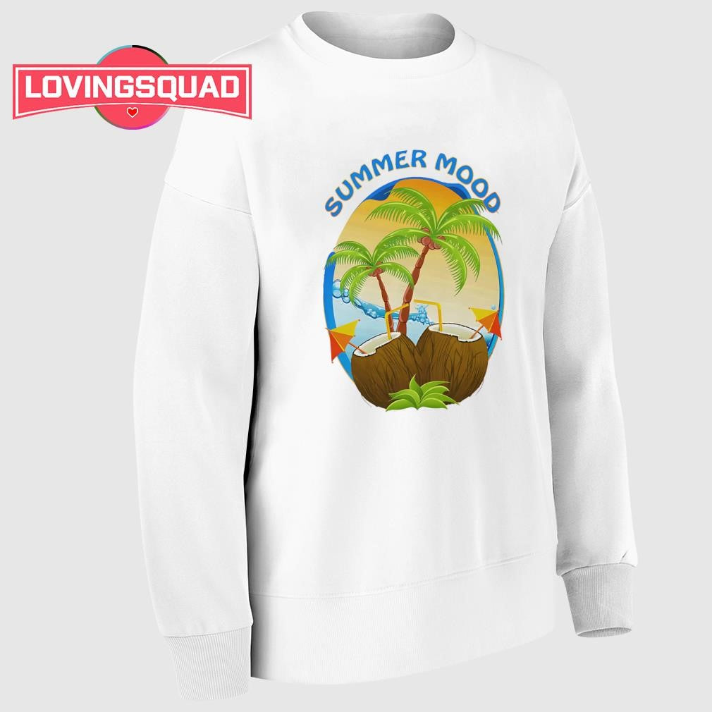 Tropical cocktail summer mood shirt