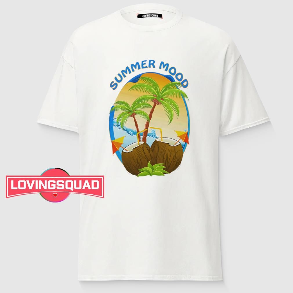 Tropical cocktail summer mood shirt