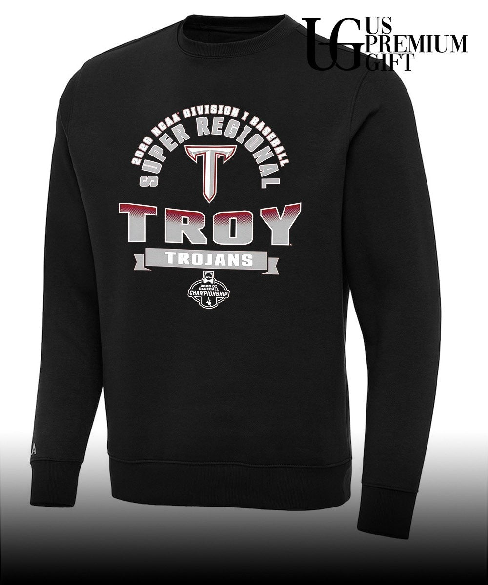 Troy Trojans NCAA Division I Baseball 2026 Super Regional Championship shirt