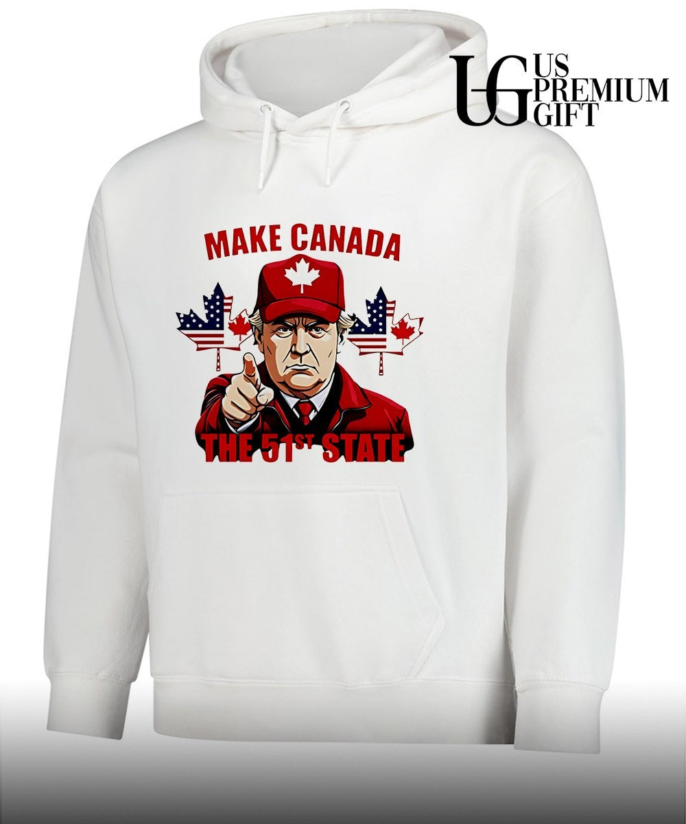 Trump Index Finger Make Canada The 51s State shirt