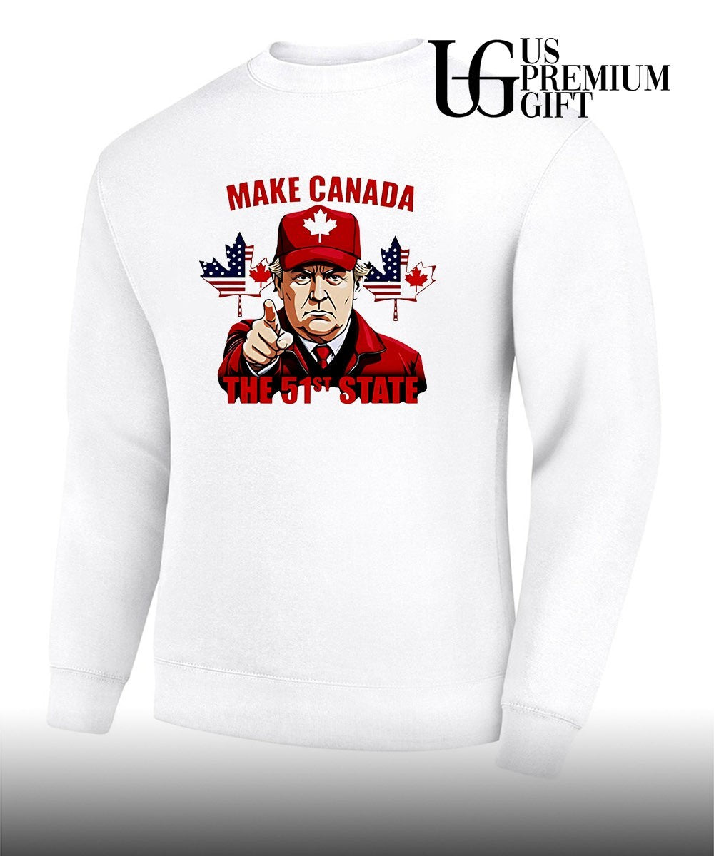 Trump Index Finger Make Canada The 51s State shirt