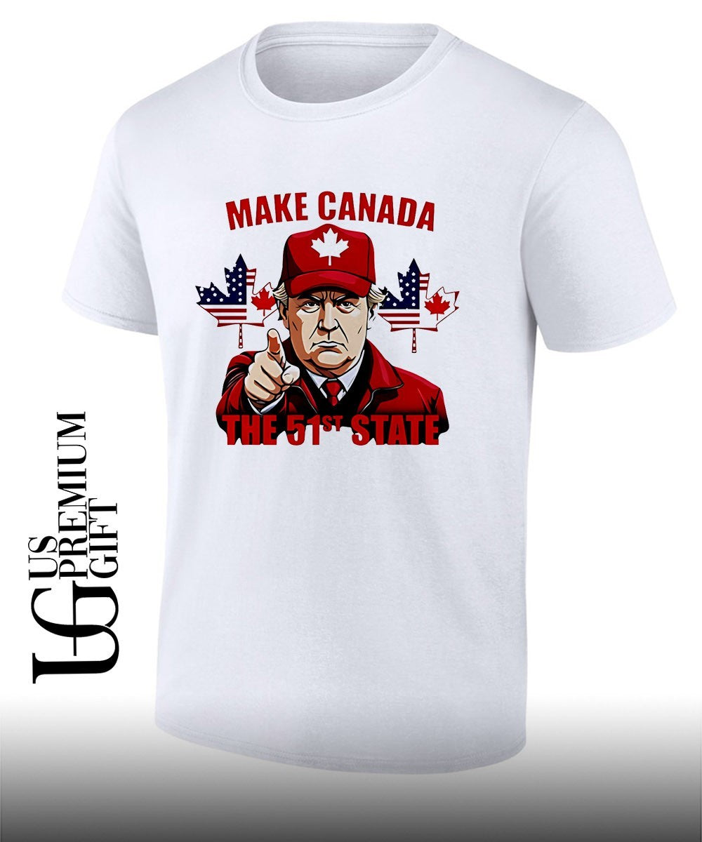 Trump Index Finger Make Canada The 51s State shirt