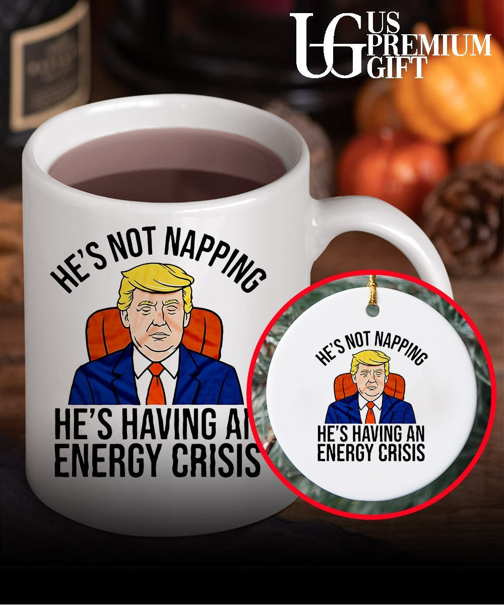 Trump he’s not napping he’s having an energy crisis shirt