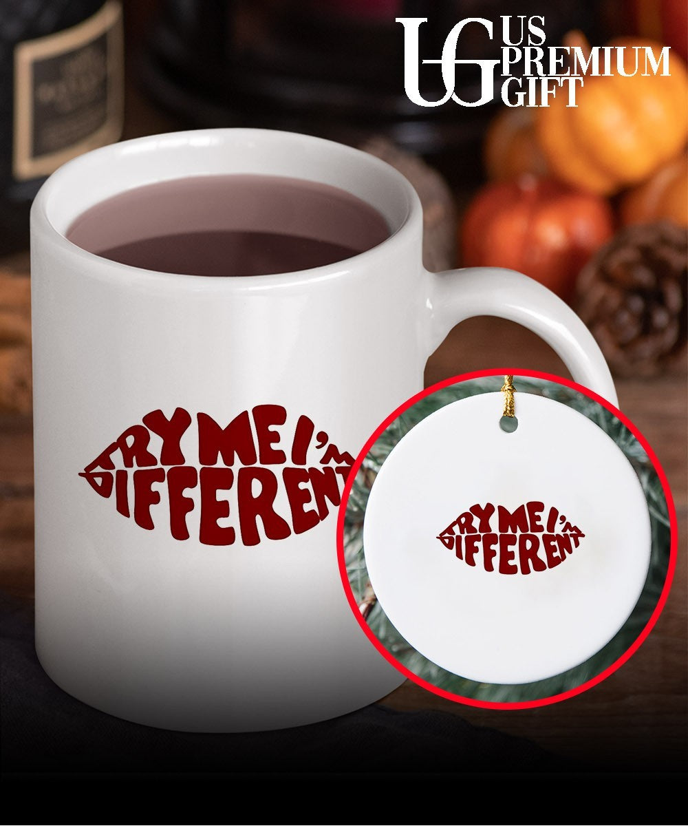 Try me I’m different lips shirt
