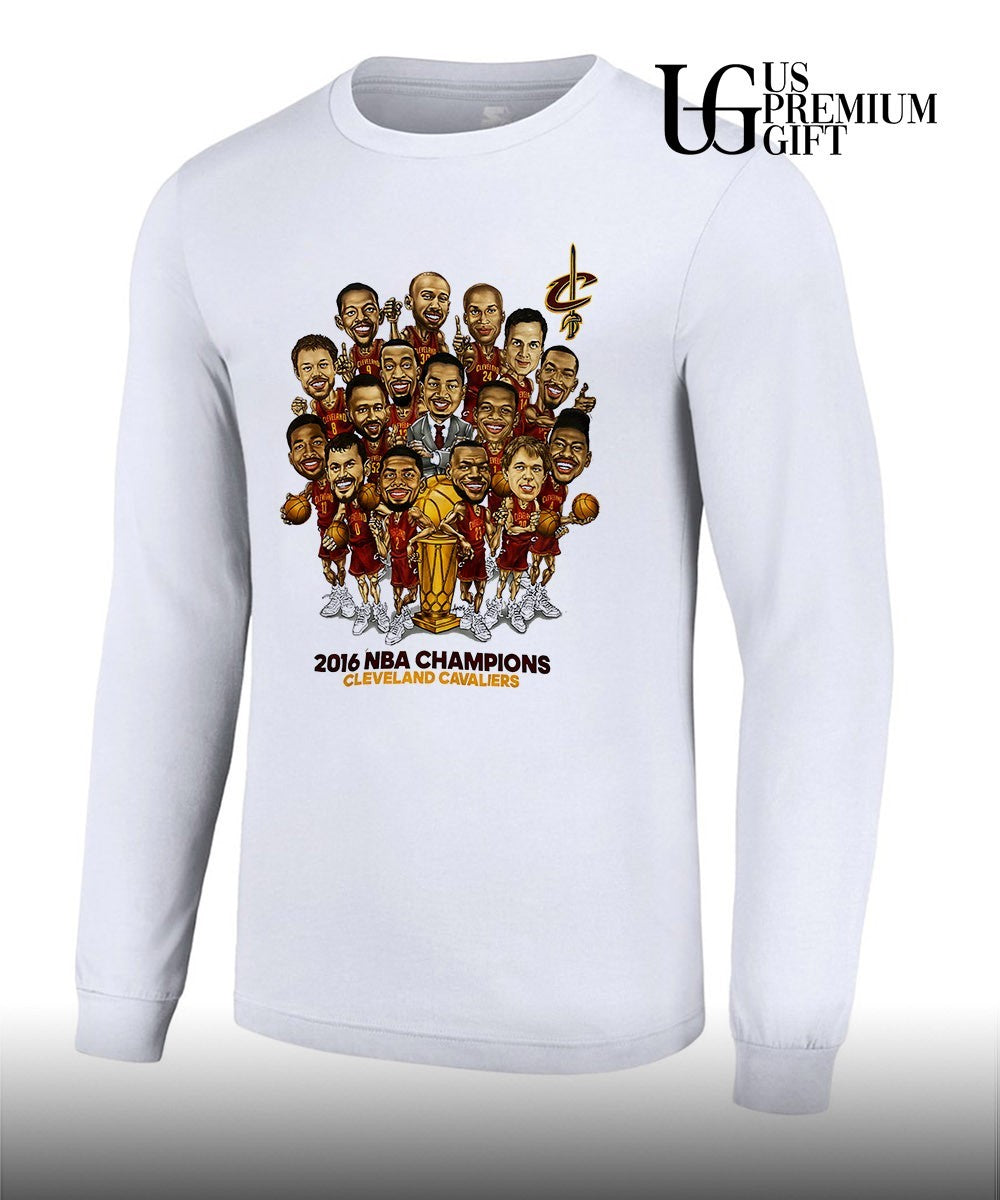Tyronn Lue Coach wearing Cleveland Cavaliers 2016 NBA Champions caricature vintage shirt