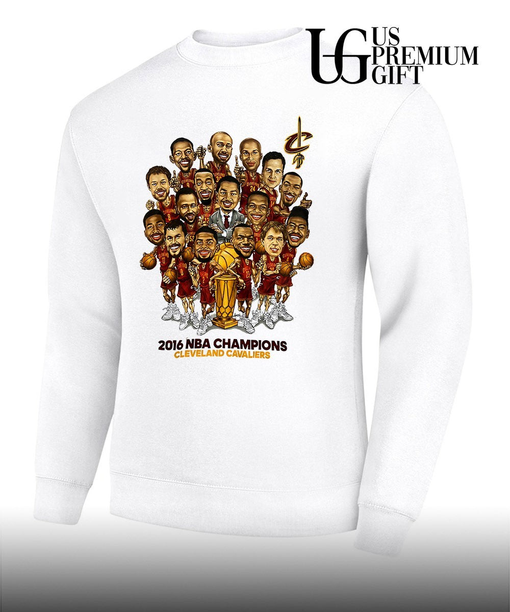 Tyronn Lue Coach wearing Cleveland Cavaliers 2016 NBA Champions caricature vintage shirt