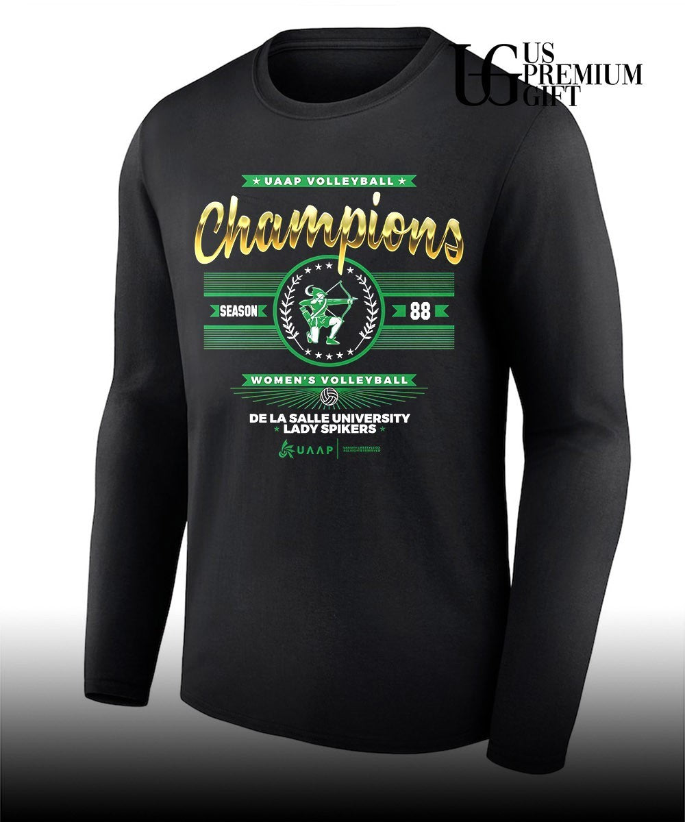 UAAP Season 88 Women’s Volleyball Champions De La Salle University Lady Spikers shirt