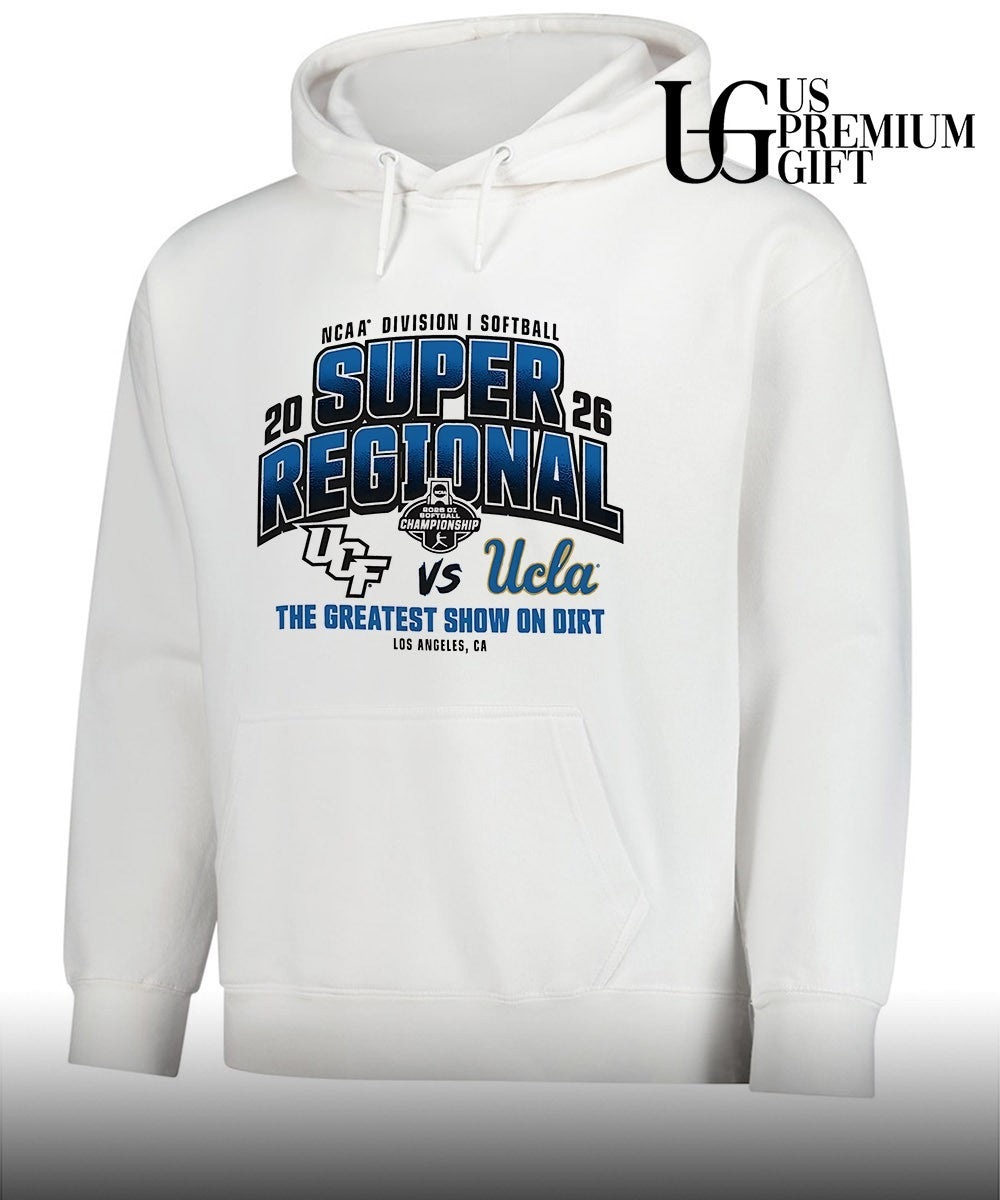 UCF Knights vs UCLA Bruins 2026 NCAA Division I Softball Super Regionals the Greatest show on Dirt shirt