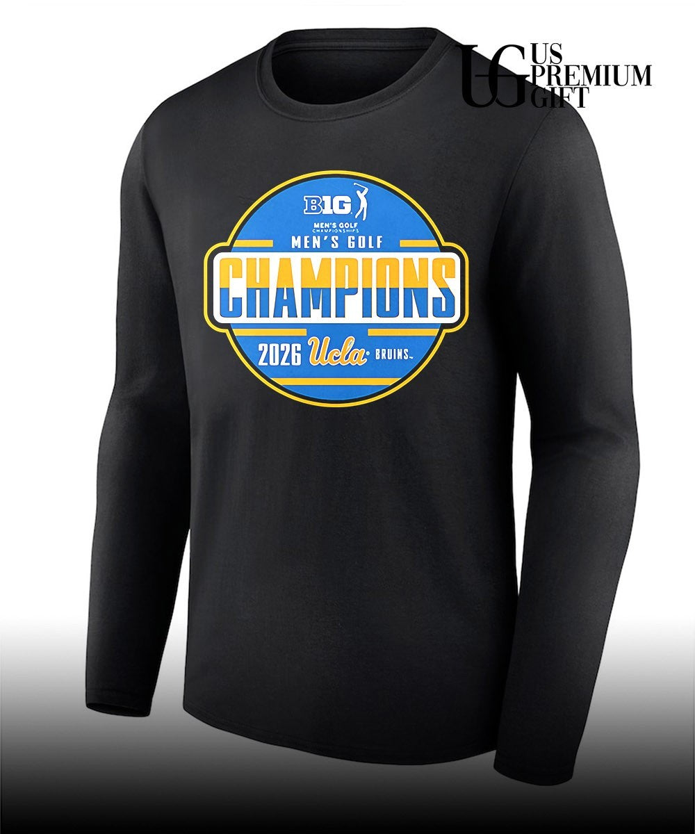 UCLA Bruins 2026 Big Ten Men’s Golf Champions Locker Room shirt