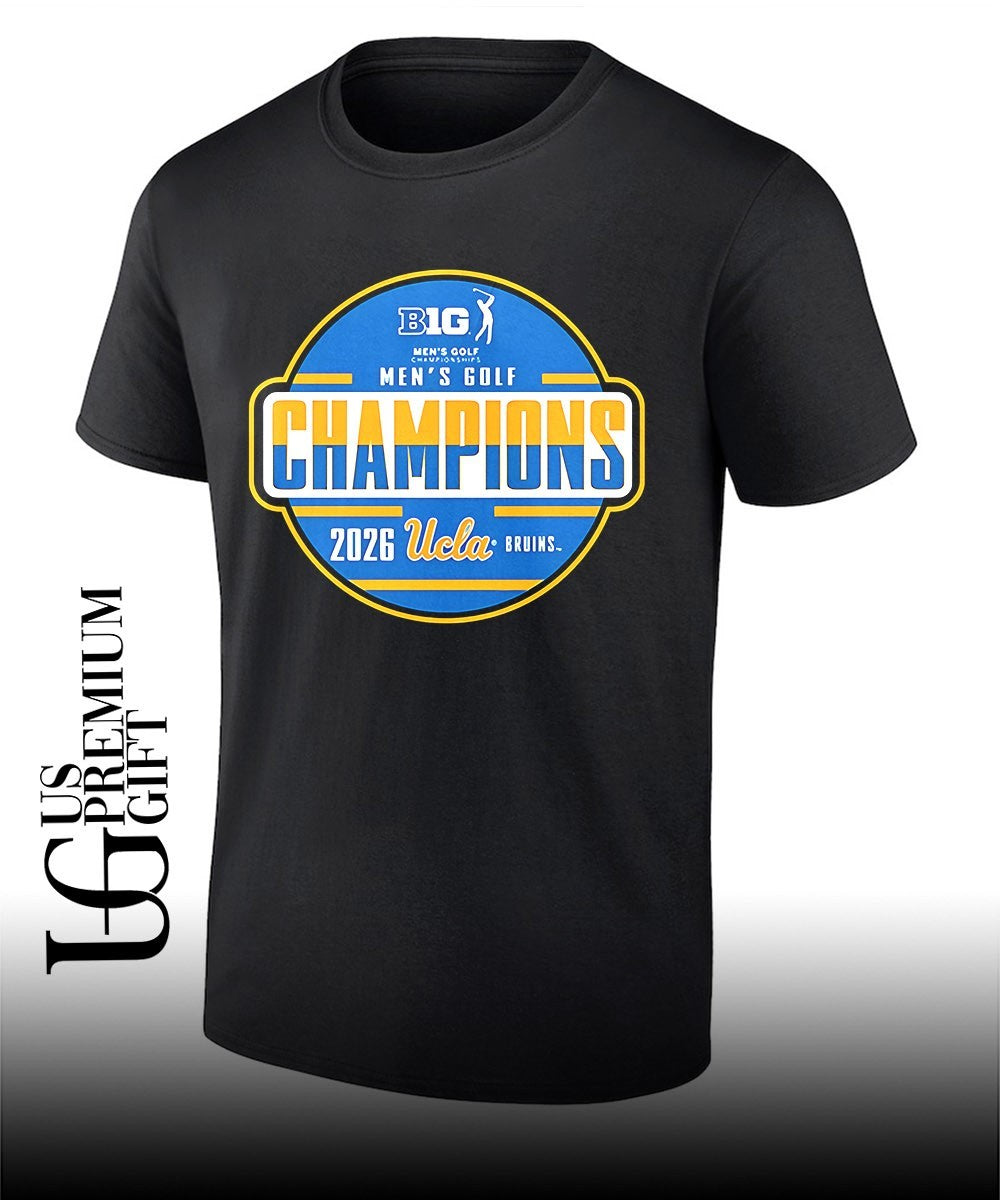 UCLA Bruins 2026 Big Ten Men’s Golf Champions Locker Room shirt