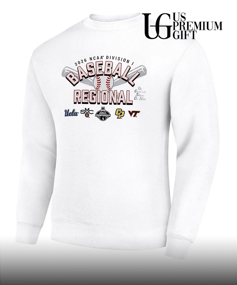 UCLA Saint Marys College Cal Poly Virginia Tech 2026 NCAA Division I Baseball Regional shirt