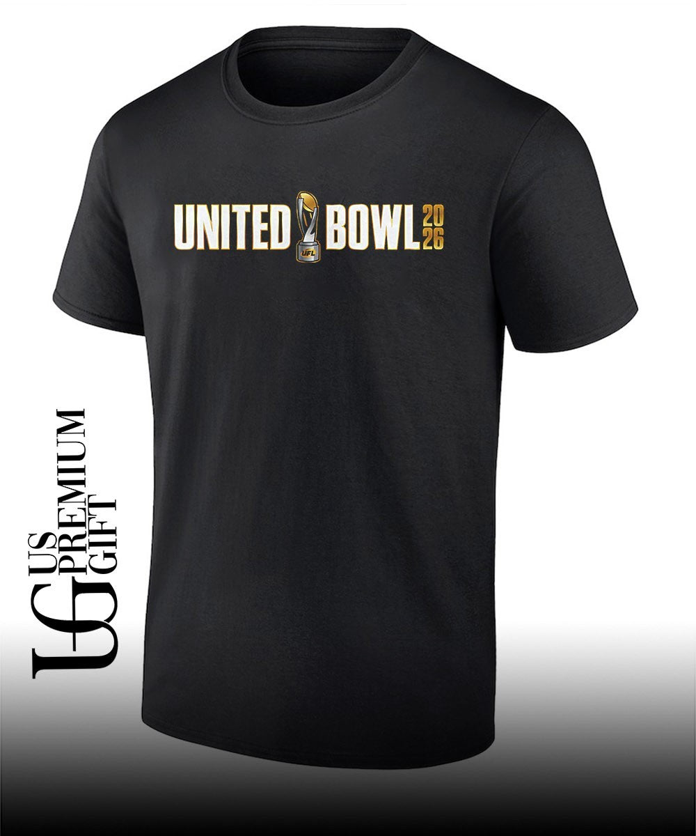 UFL 2026 United Bowl Horizontal logo shirt
