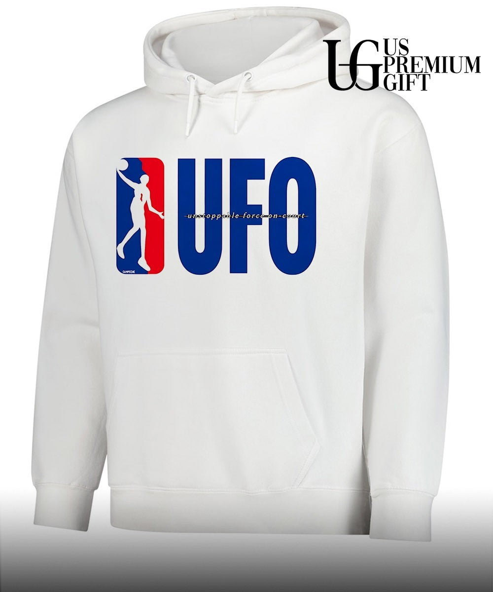 UFO Unstoppable Force On Court logo shirt