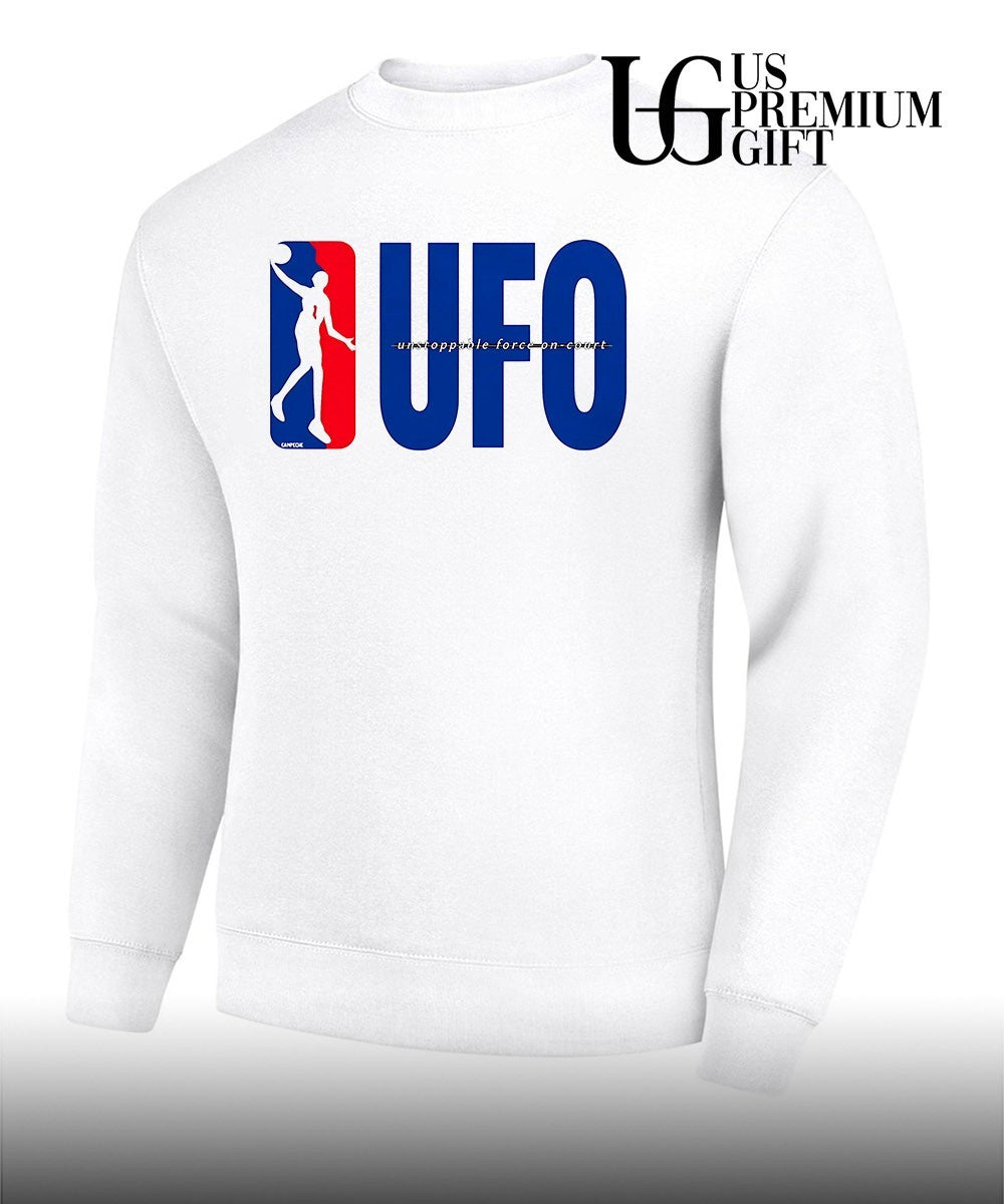 UFO Unstoppable Force On Court logo shirt