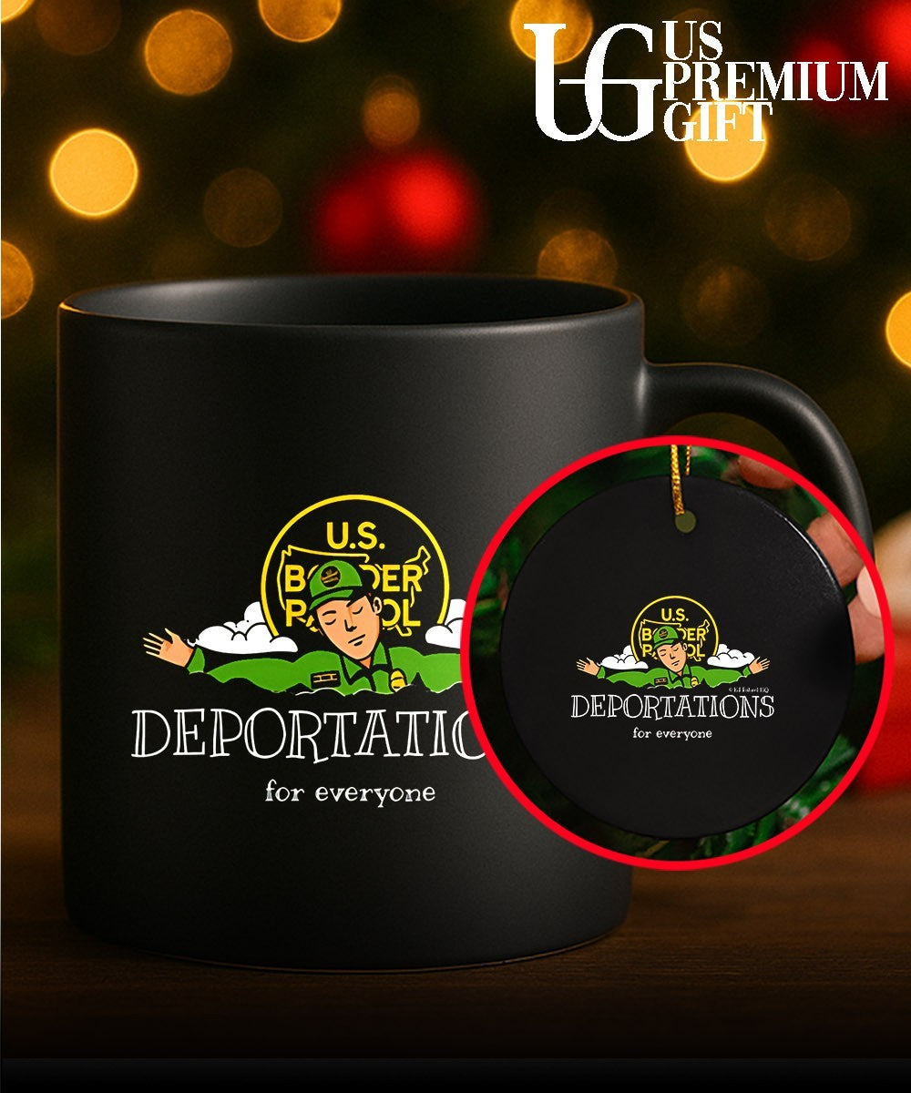 US Border Patrol Deportations for everyon logo shirt