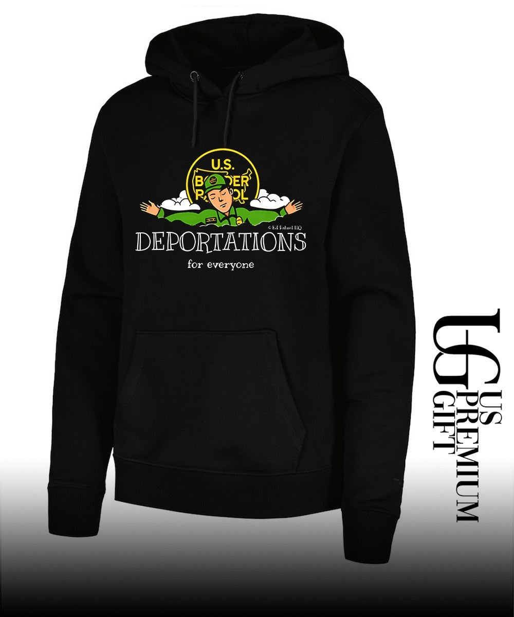US Border Patrol Deportations for everyon logo shirt