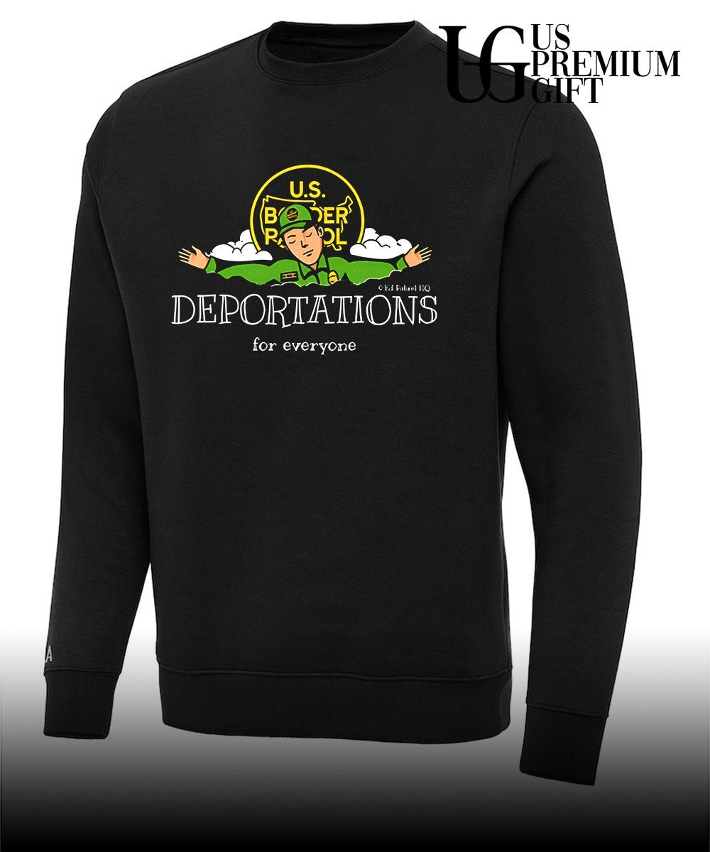 US Border Patrol Deportations for everyon logo shirt