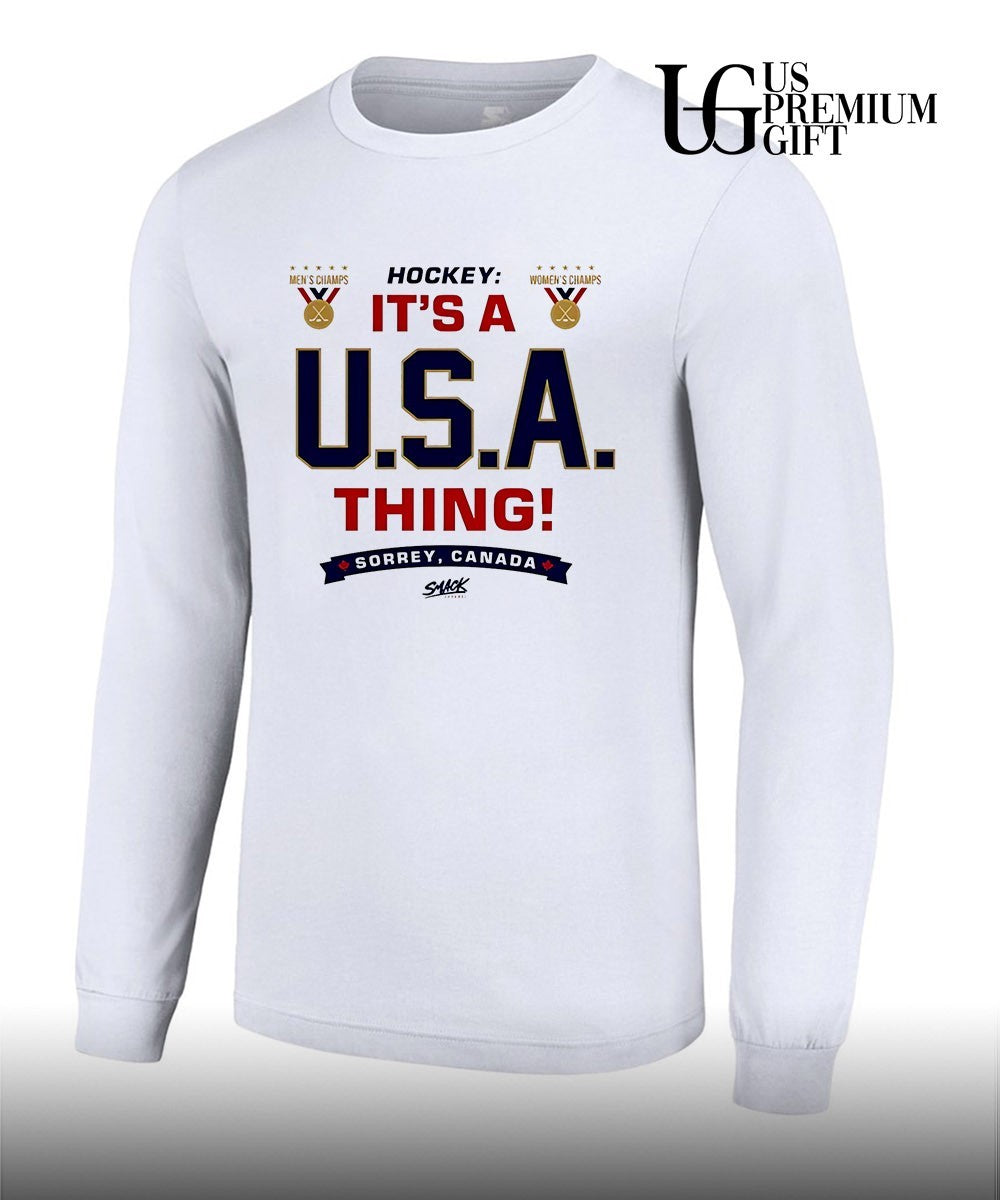 USA Hockey Its a USA Thing Sorrey Canada shirt