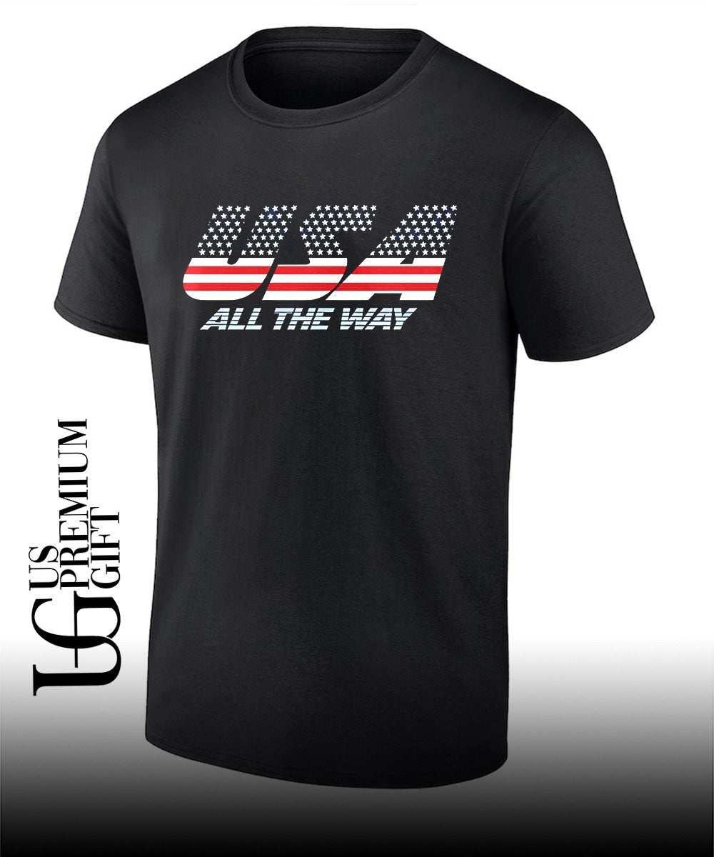 USA all the way America shirt