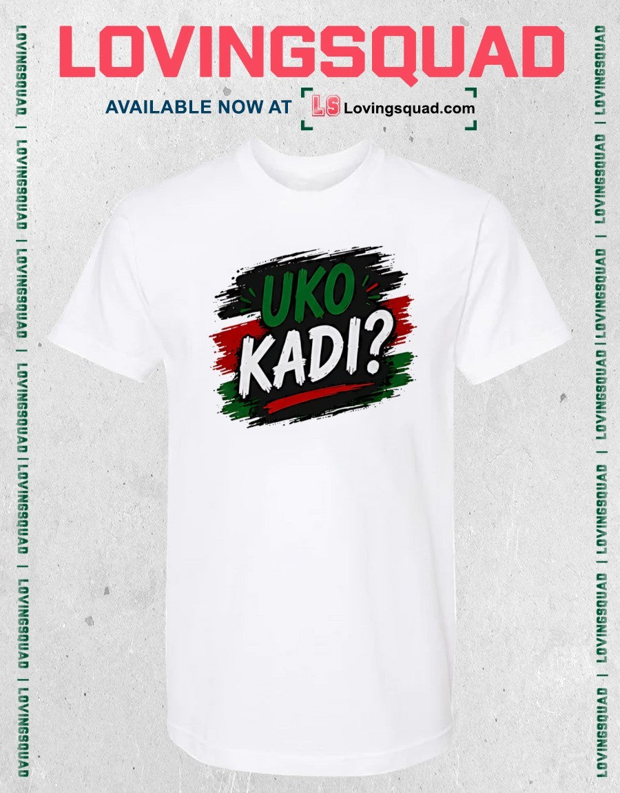 Uko Kadi Kenyan flag shirt