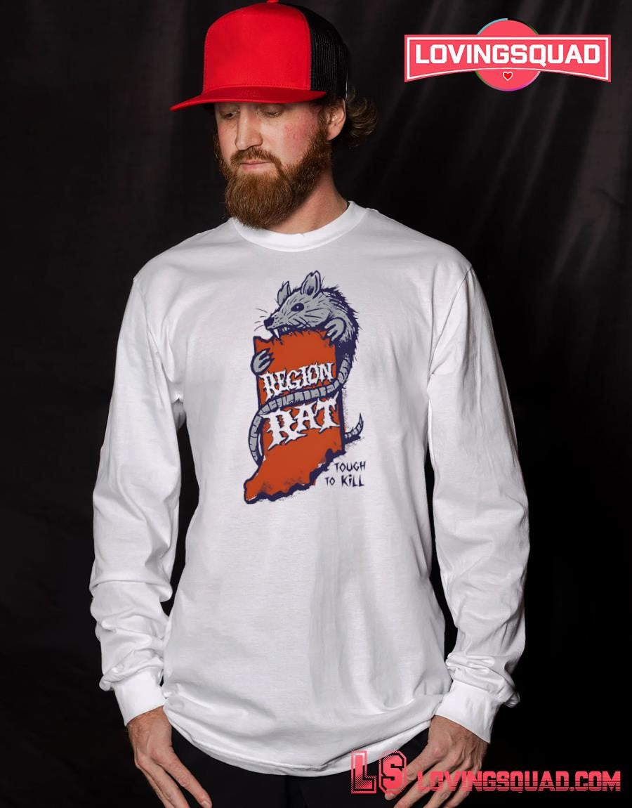 United State of Indiana Region Rat Tough to Kill Shirt