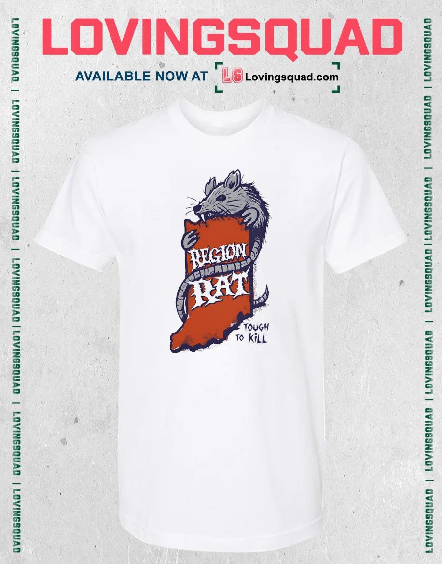 United State of Indiana Region Rat Tough to Kill Shirt