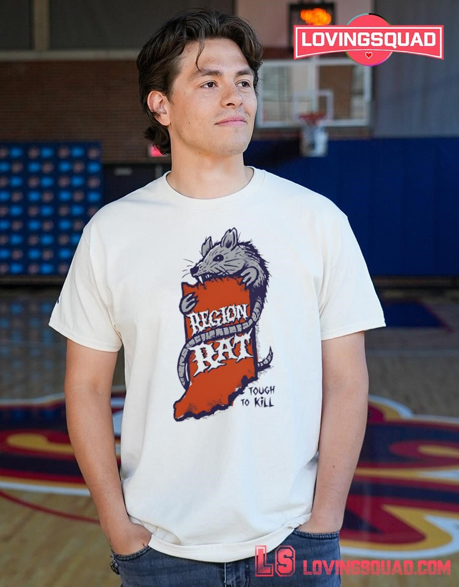 United State of Indiana Region Rat Tough to Kill Shirt