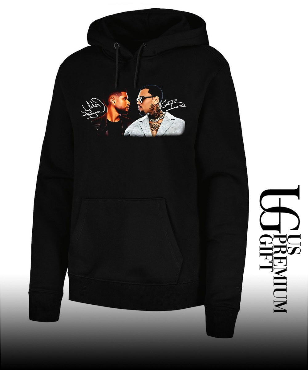 Usher Raymond and Chris Breezy RnB signature shirt