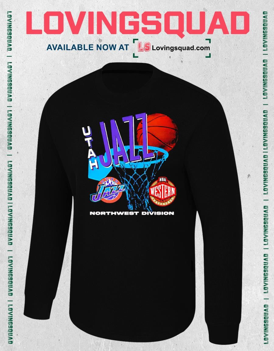 Utah Jazz Northwest Division NBA Western shirt