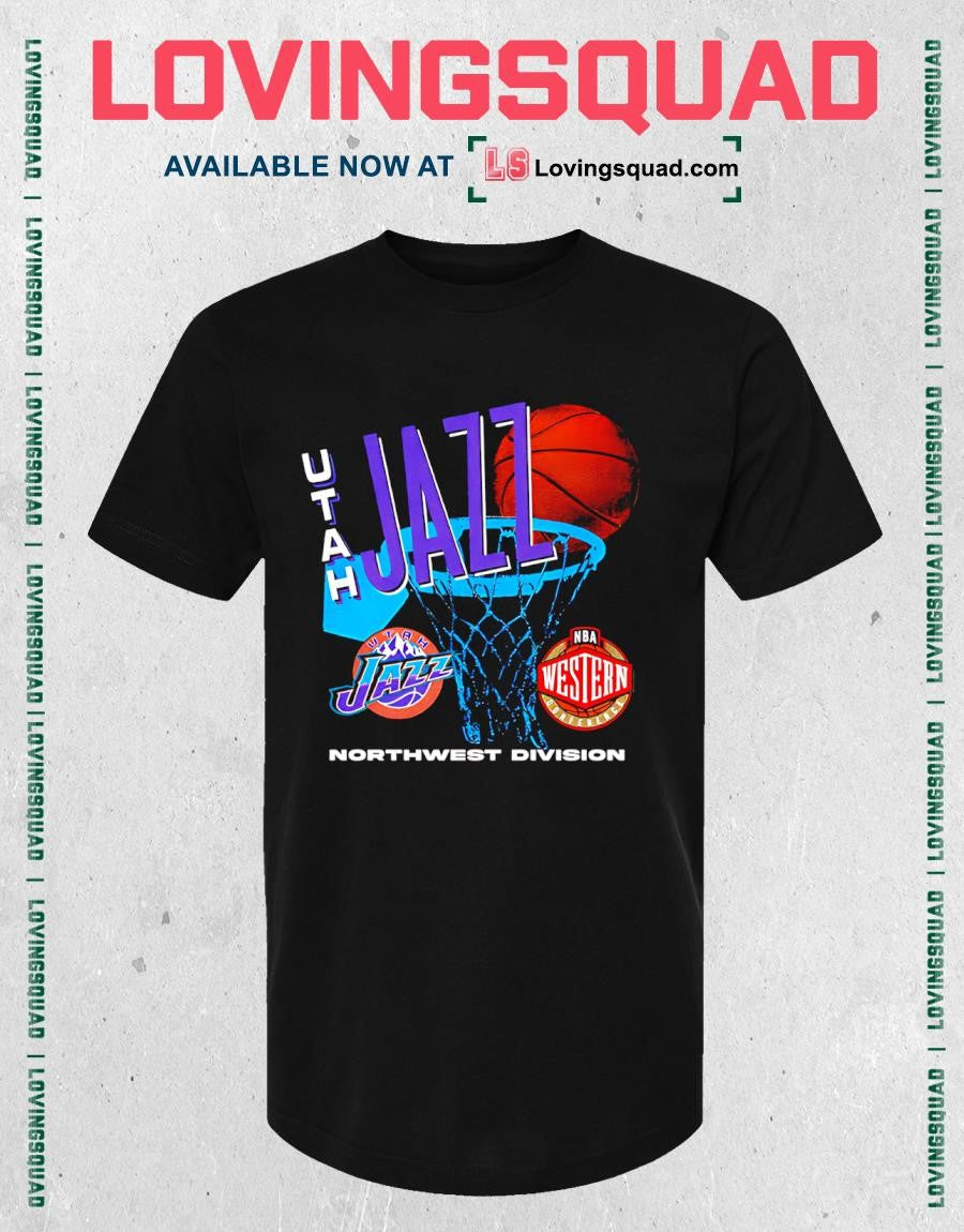 Utah Jazz Northwest Division NBA Western shirt