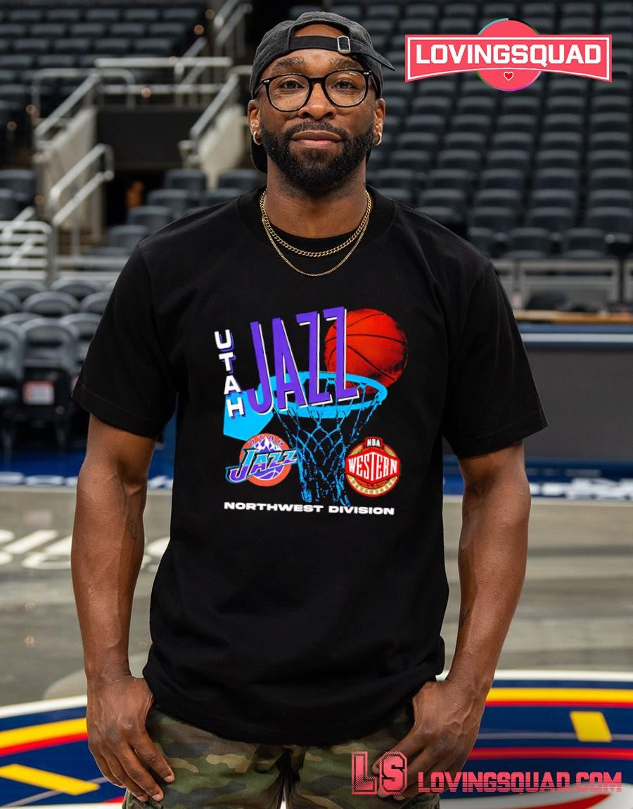 Utah Jazz Northwest Division NBA Western shirt